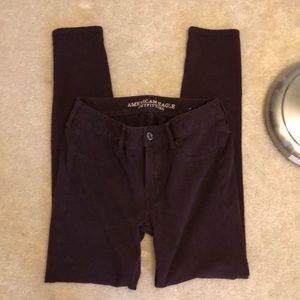 American Eagle Low Waisted Jeggings
